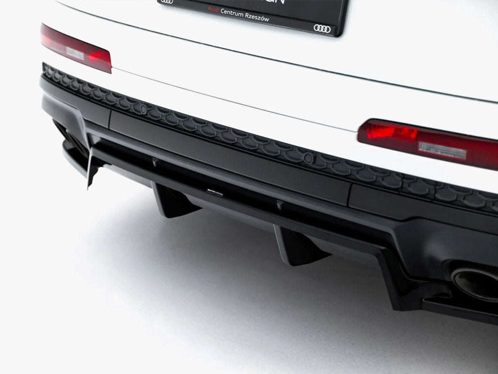 Rear Splitter (Vertical Bars) Audi SQ7 Mk2 Facelift 2