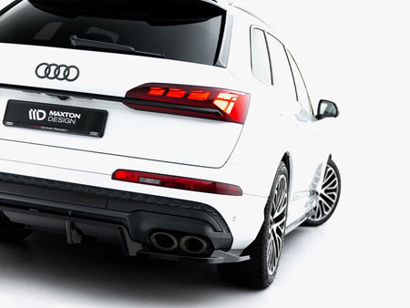 Rear Splitter (Vertical Bars) Audi SQ7 Mk2 Facelift 2
