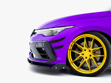 Front Bumper Wings (Canards) Volkswagen Golf R Hatchback / Variant Mk8 Facelift
