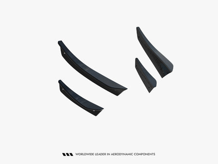 Front Bumper Wings (Canards) Volkswagen Golf R Hatchback / Variant Mk8 Facelift