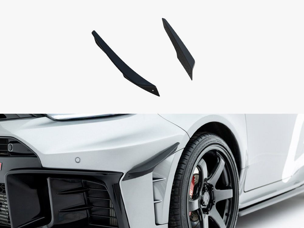 Front Bumper Wings (Canards) Toyota GR Yaris Mk4 Facelift