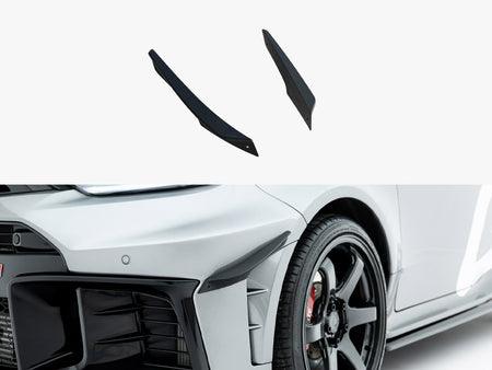 Front Bumper Wings (Canards) Toyota GR Yaris Mk4 Facelift