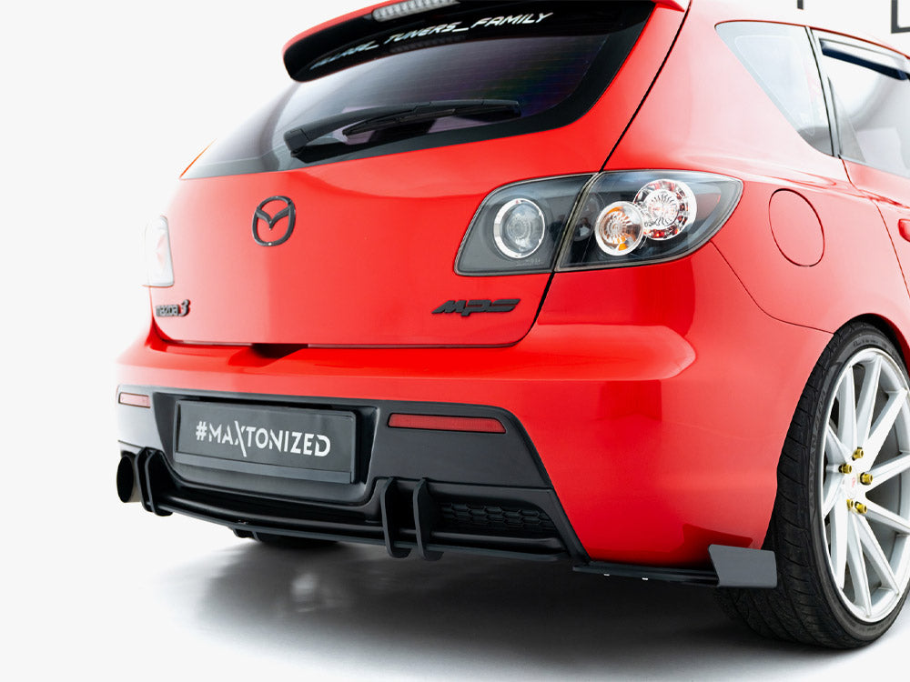 Street PRO Rear Diffuser Mazda 3 MPS Mk1 EU Version
