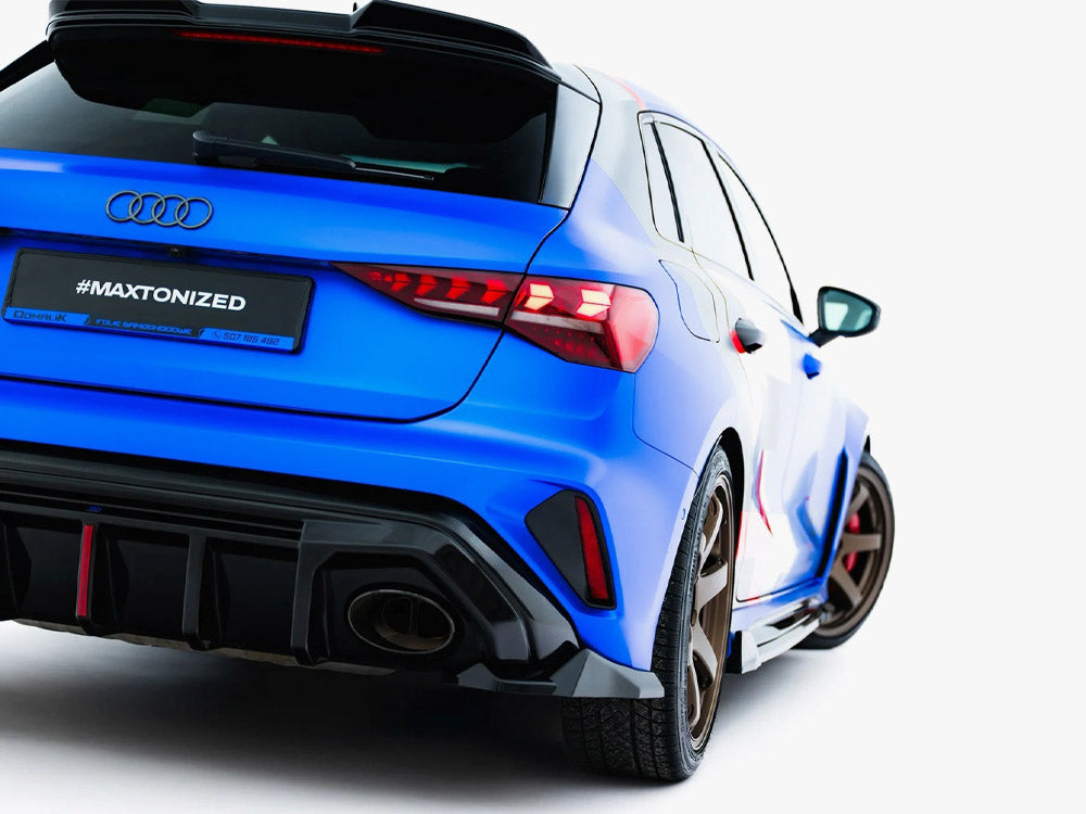 Rear Side Splitters V.3 Audi RS3 Sportback 8Y Facelift