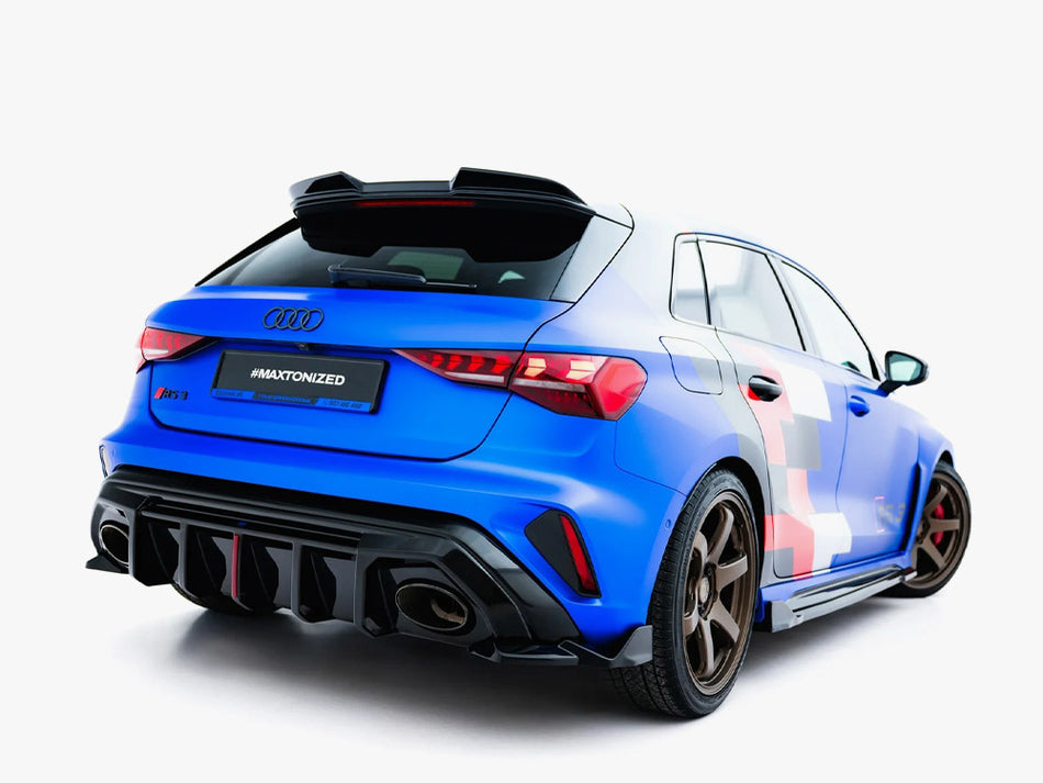 Rear Side Splitters V.2 Audi RS3 Sportback 8Y Facelift