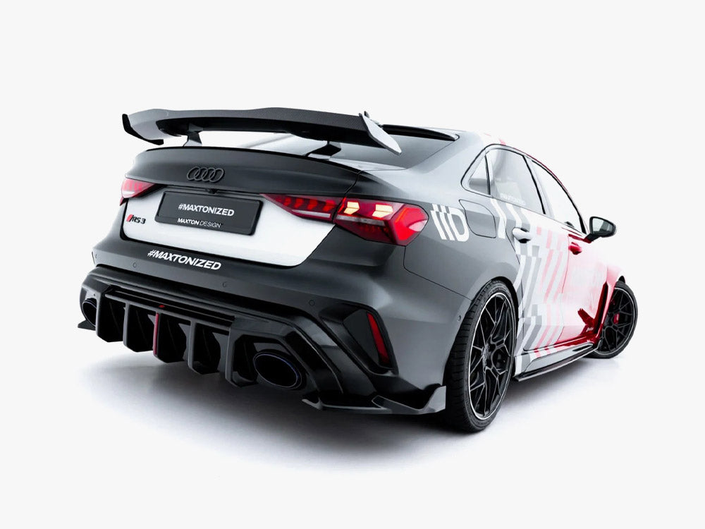 Rear Side Splitters V.2 Audi RS3 Sedan 8Y Facelift