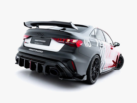 Rear Side Splitters V.2 Audi RS3 Sedan 8Y Facelift