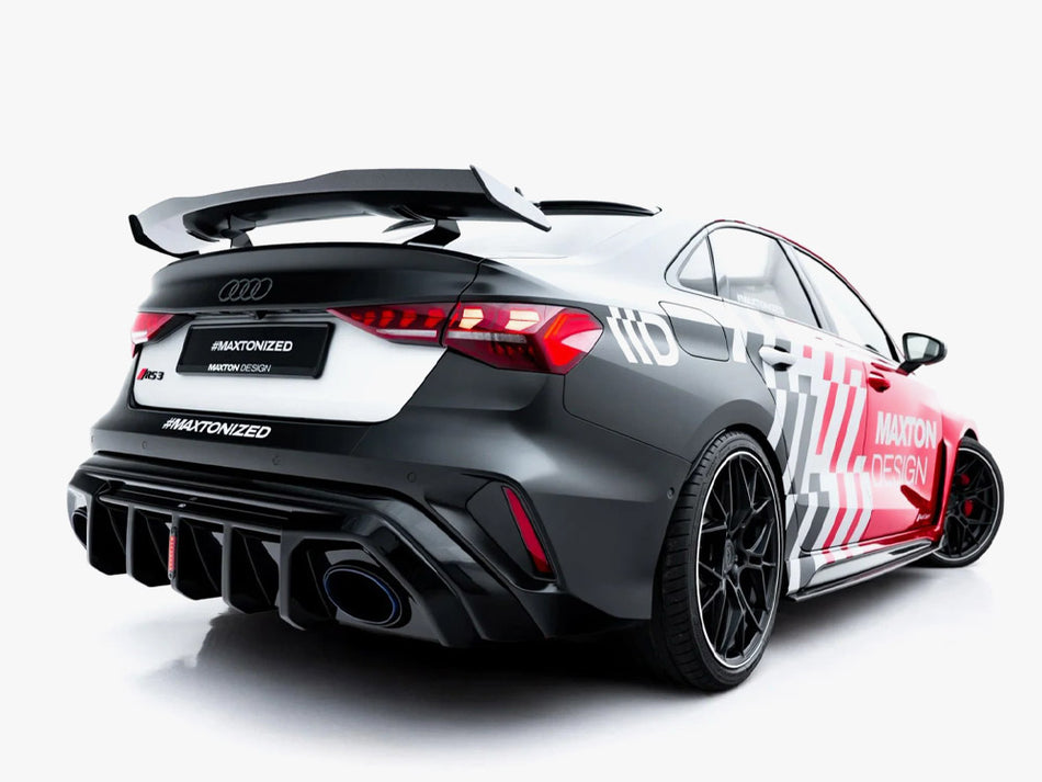 Rear Valance Audi RS3 Sedan 8Y Facelift (Version with LED light)