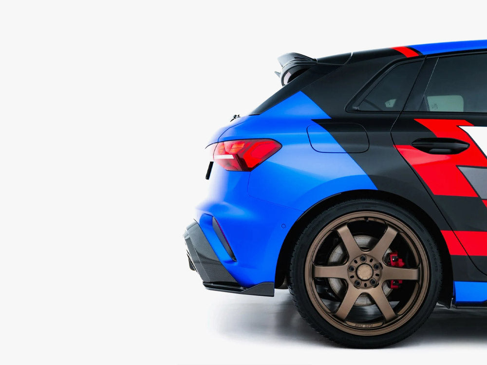 Carbon Fiber Rear Side Splitters Audi RS3 Sportback 8Y Facelift
