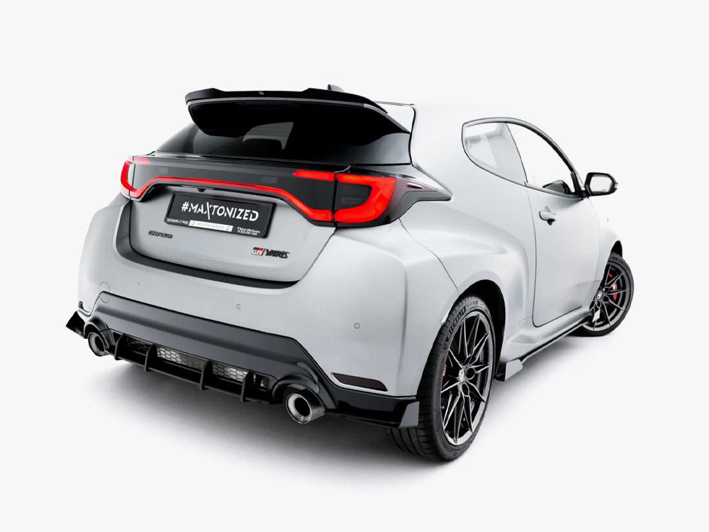 Street PRO Rear Side Splitters + Flaps Toyota GR Yaris Mk4 Facelift
