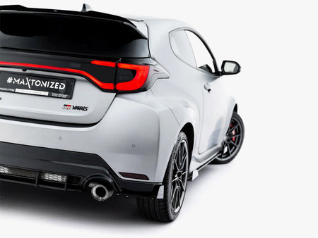 Street PRO Rear Side Splitters + Flaps Toyota GR Yaris Mk4 Facelift