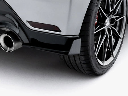 Street PRO Rear Side Splitters + Flaps Toyota GR Yaris Mk4 Facelift