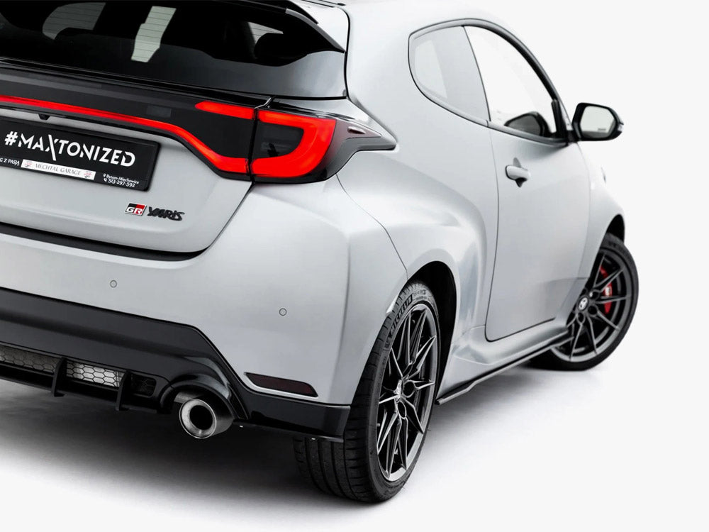 Street PRO Rear Side Splitters Toyota GR Yaris Mk4 Facelift