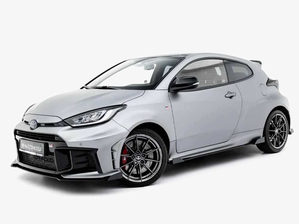 Street PRO Side Skirt Diffusers + Flaps Toyota GR Yaris Mk4 Facelift