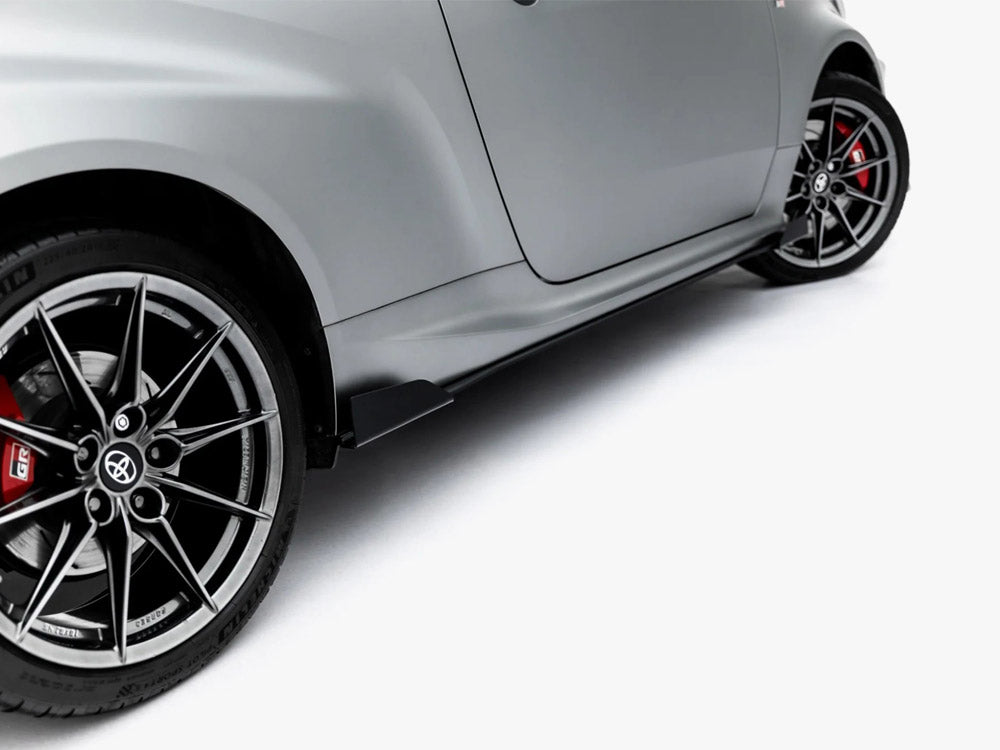 Street PRO Side Skirt Diffusers + Flaps Toyota GR Yaris Mk4 Facelift