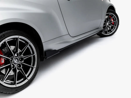 Street PRO Side Skirt Diffusers + Flaps Toyota GR Yaris Mk4 Facelift