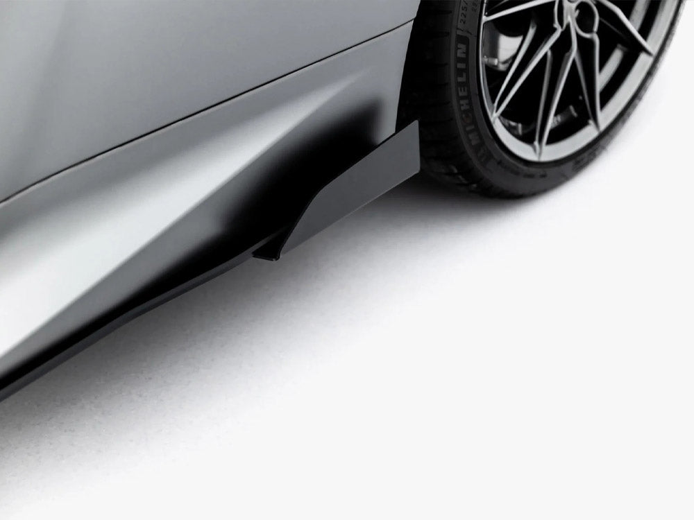 Street PRO Side Skirt Diffusers + Flaps Toyota GR Yaris Mk4 Facelift
