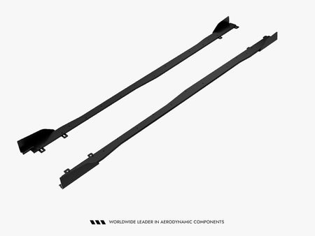Street PRO Side Skirt Diffusers + Flaps Toyota GR Yaris Mk4 Facelift