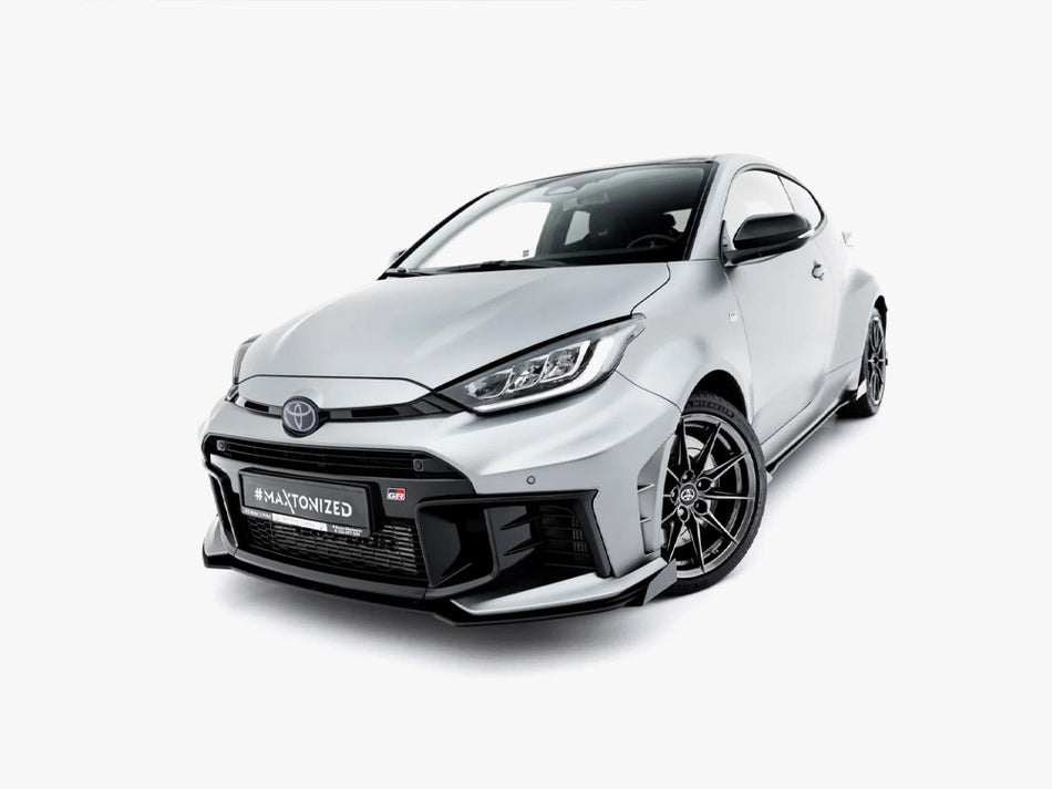 Street PRO Front Splitter + Flaps Toyota GR Yaris Mk4 Facelift