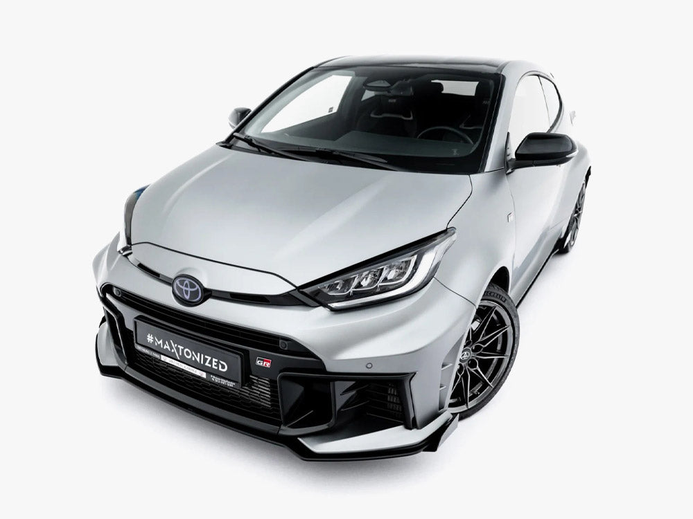 Street PRO Front Splitter + Flaps Toyota GR Yaris Mk4 Facelift