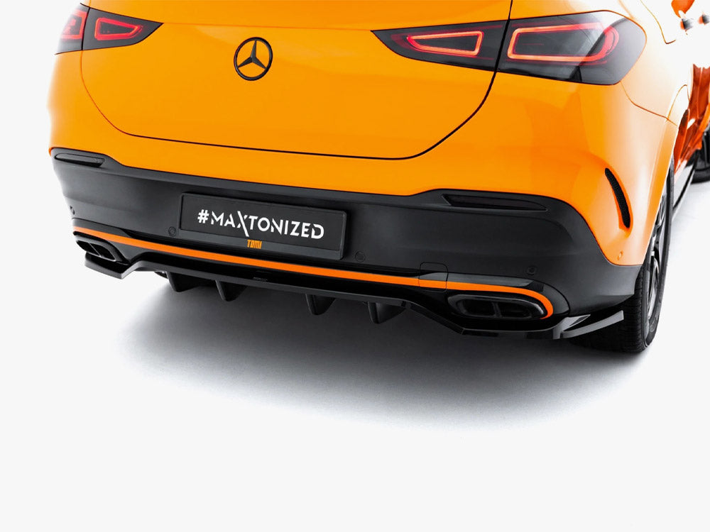 Rear Splitter (Vertical Bars) V.2 Mercedes-Benz GLE Coupe AMG-Line C167 / C167 Facelift