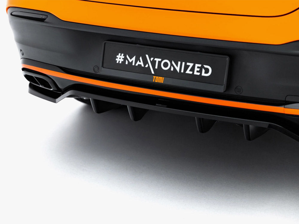 Rear Splitter (Vertical Bars) V.2 Mercedes-Benz GLE Coupe AMG-Line C167 / C167 Facelift