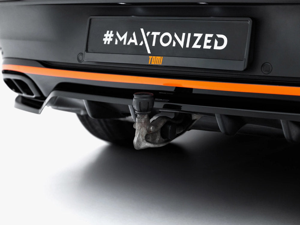 Rear Splitter (Vertical Bars) V.2 Mercedes-Benz GLE Coupe AMG-Line C167 / C167 Facelift