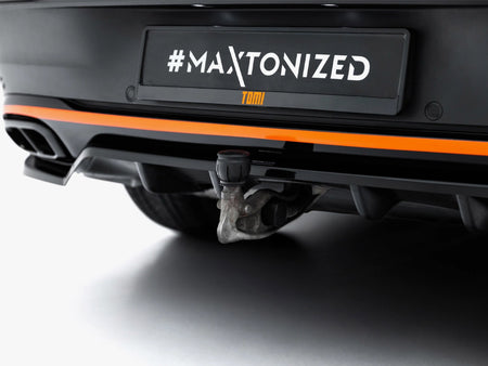 Rear Splitter (Vertical Bars) V.2 Mercedes-Benz GLE Coupe AMG-Line C167 / C167 Facelift