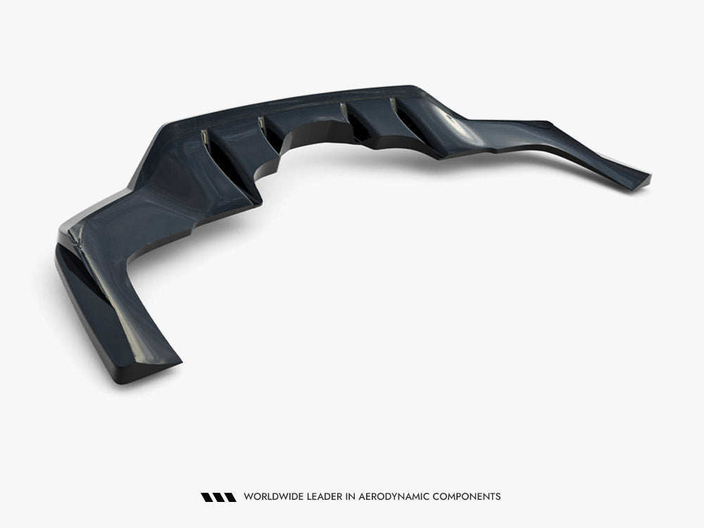 Rear Splitter (Vertical Bars) V.2 Mercedes-Benz GLE Coupe AMG-Line C167 / C167 Facelift