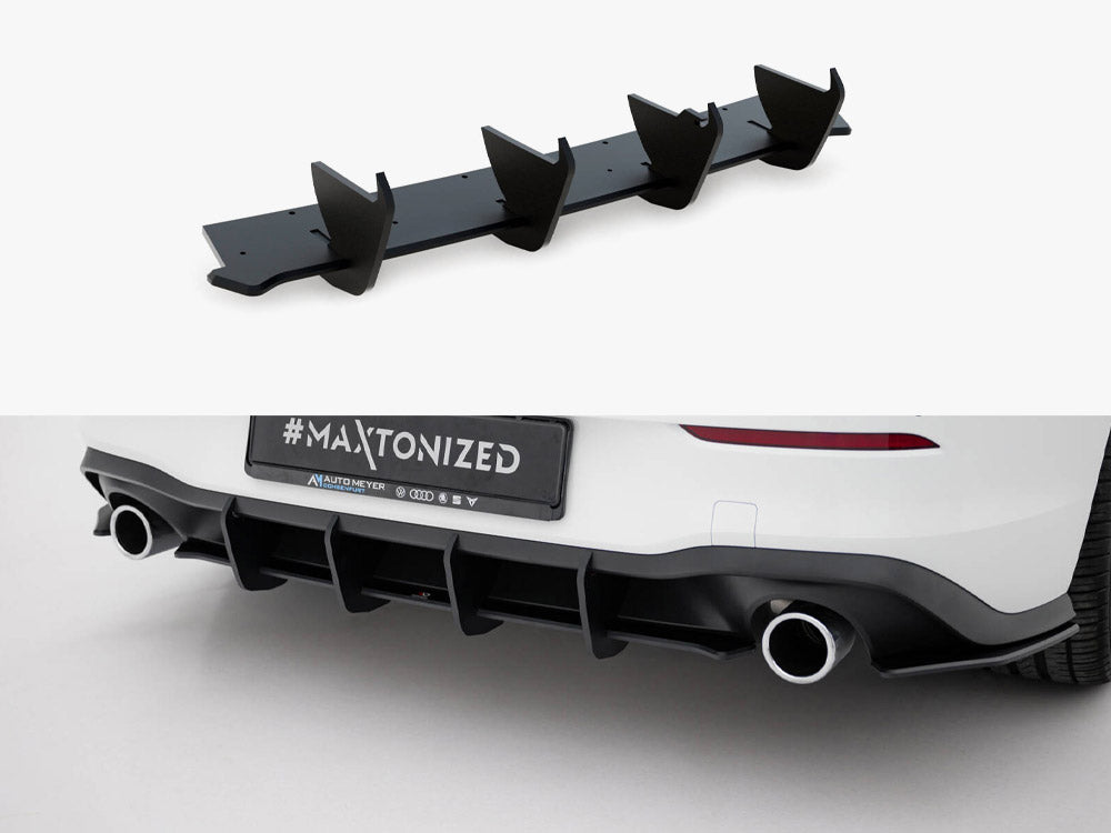 Street PRO Rear Diffuser V.1 VW Golf 8 GTI