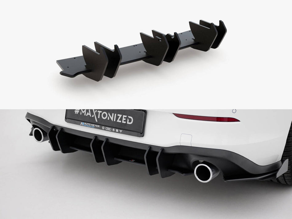 Street PRO Rear Diffuser V.2 VW Golf 8 GTI