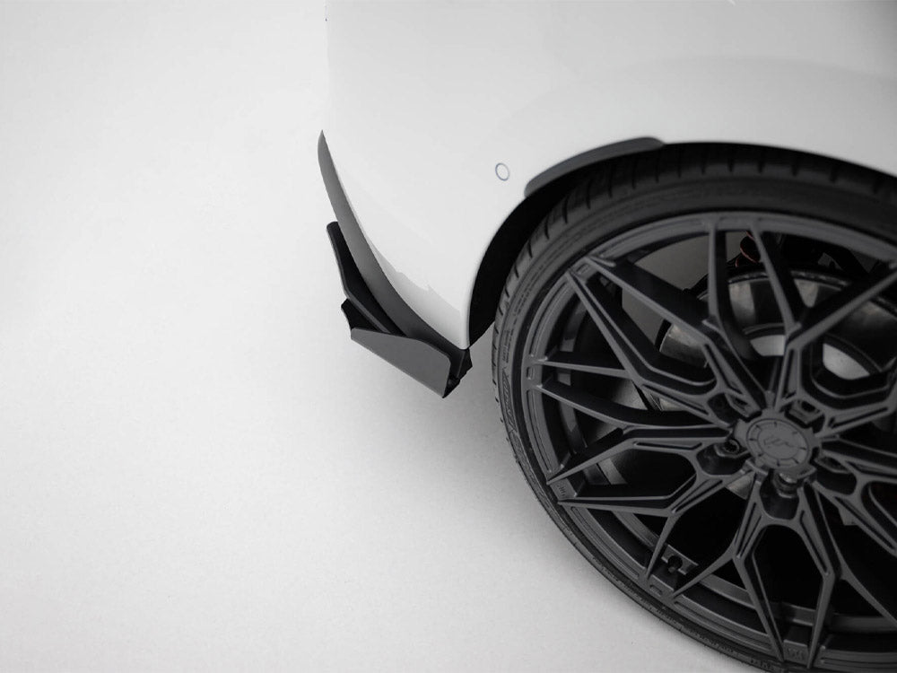 Street Pro Rear Side Splitters + Flaps Volkswagen Golf GTI / GTE / R-Line Mk8
