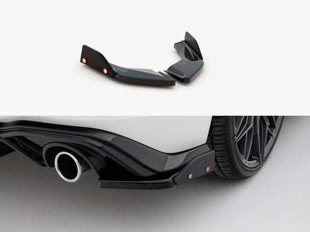 Rear Side Splitters V.2 + Flaps Volkswagen Golf GTI / GTE Mk8