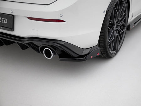 Rear Side Splitters V.2 + Flaps Volkswagen Golf GTI / GTE Mk8