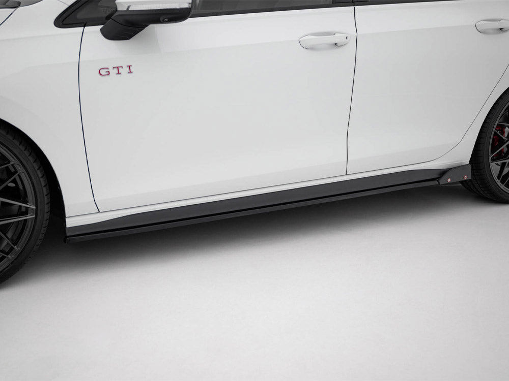 Side Skirts Diffusers V.2 + Flaps Volkswagen Golf GTI / GTE / GTI Clubsport / GTD / R-Line Mk8