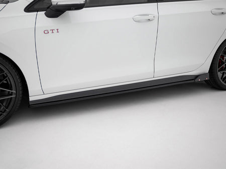 Side Skirts Diffusers V.2 + Flaps Volkswagen Golf GTI / GTE / GTI Clubsport / GTD / R-Line Mk8