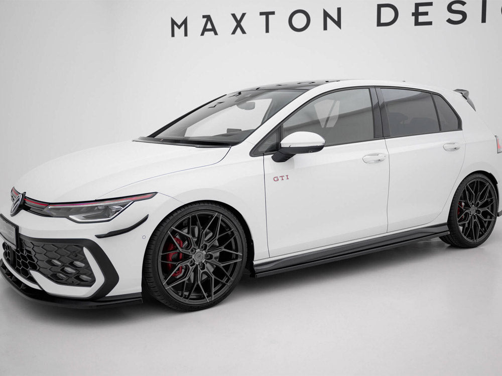 Side Skirts Diffusers V.4 Volkswagen Golf GTI / GTE / GTI Clubsport / GTD/ R-Line Mk8