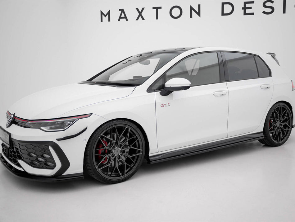 Side Skirts Diffusers V.4 Volkswagen Golf GTI / GTE / GTI Clubsport / GTD/ R-Line Mk8