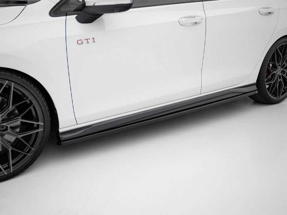 Side Skirts Diffusers V.4 Volkswagen Golf GTI / GTE / GTI Clubsport / GTD/ R-Line Mk8