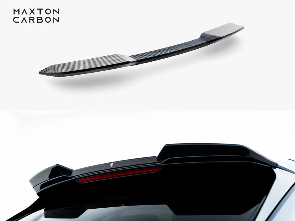 Prepreg Carbon Fiber Tailgate Spoiler (Upper) Audi RSQ8 Mk1 Facelift