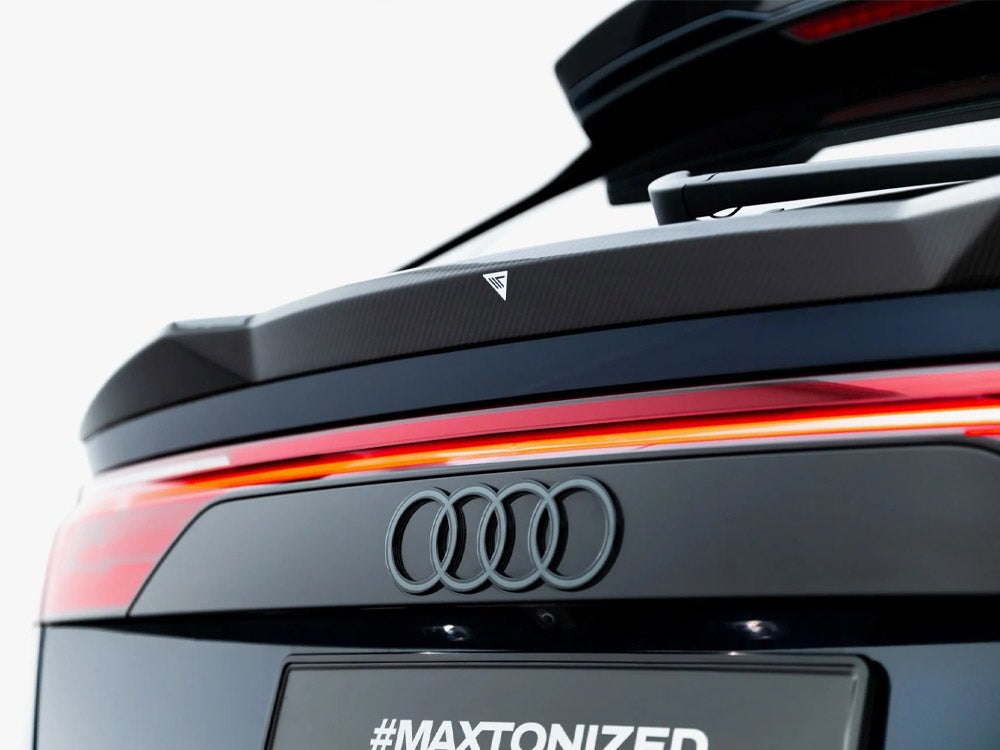 Prepreg Carbon Fiber Tailgate Spoiler (Lower) Audi RSQ8 Mk1 Facelift