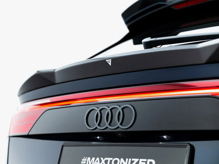 Prepreg Carbon Fiber Tailgate Spoiler (Lower) Audi RSQ8 Mk1 Facelift