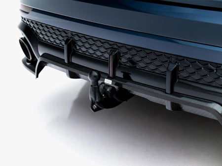 Prepreg Carbon Fiber Rear Splitter (Vertical Bars) Audi RSQ8 Mk1 Facelift