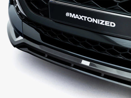 Prepreg Carbon Fiber Front Splitter Audi RSQ8 Mk1 Facelift