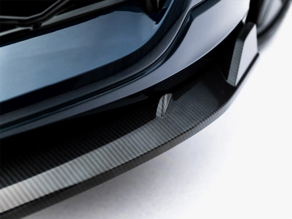 Prepreg Carbon Fiber Front Splitter Audi RSQ8 Mk1 Facelift