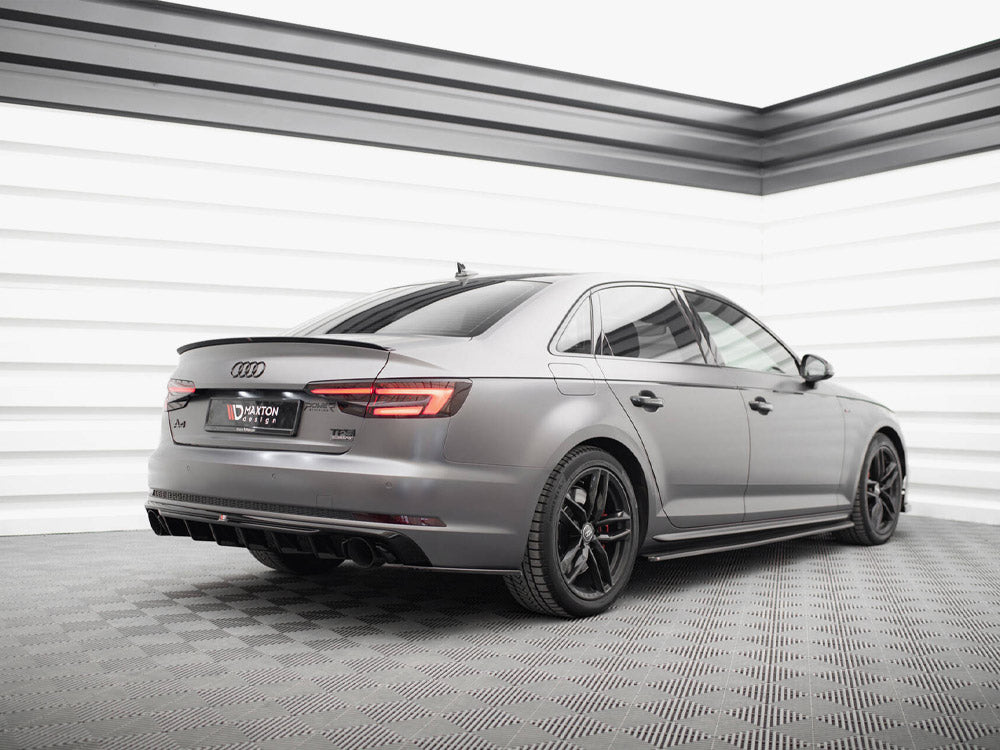Spoiler CAP V.2 Audi S4 / A4 Standard / S-Line / Competition Sedan B9 / B9 Facelift