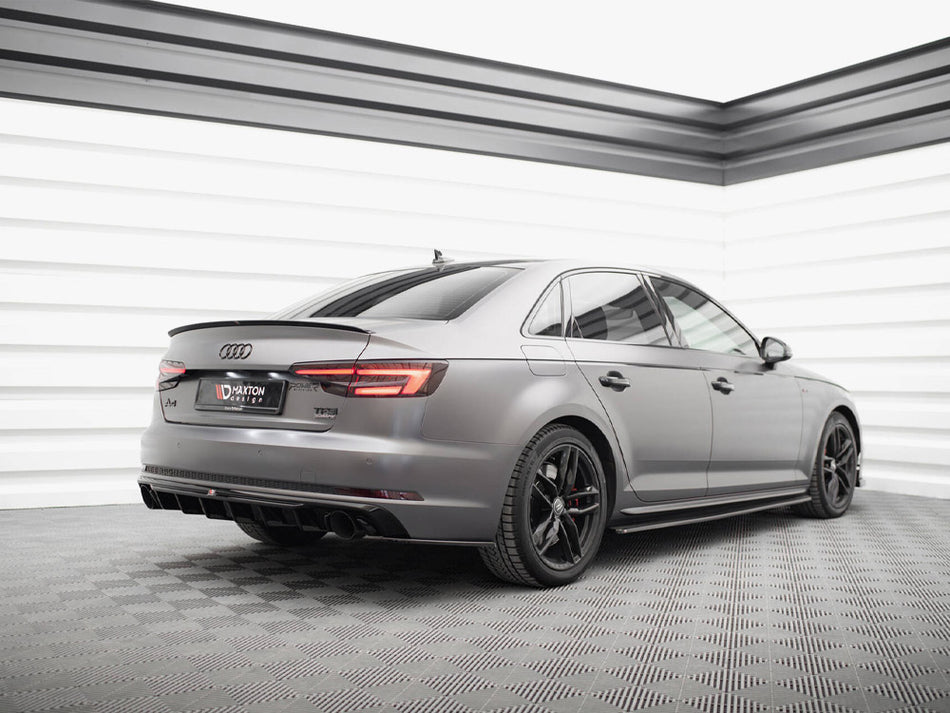 Spoiler CAP V.2 Audi S4 / A4 Standard / S-Line / Competition Sedan B9 / B9 Facelift