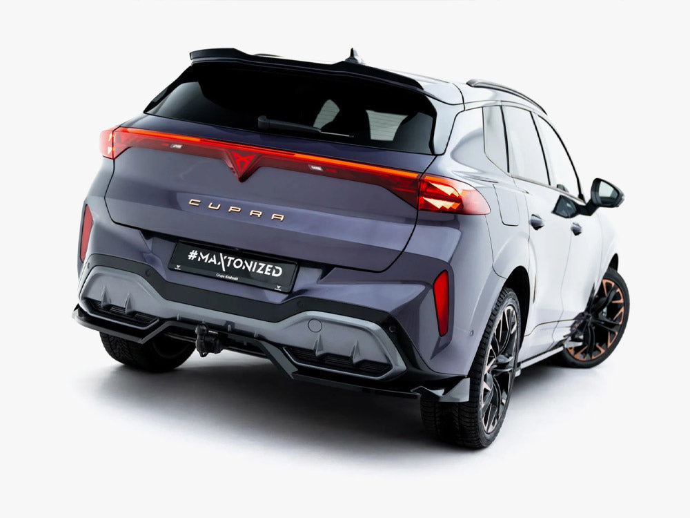 Rear Splitter (Vertical Bars) V.3 Cupra Terramar Mk1 (Version with towbar)