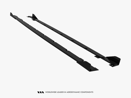 Maxton Design Street PRO Side Skirt Diffusers + Flaps BMW 2 M-Pack / M235i Gran Coupe F74