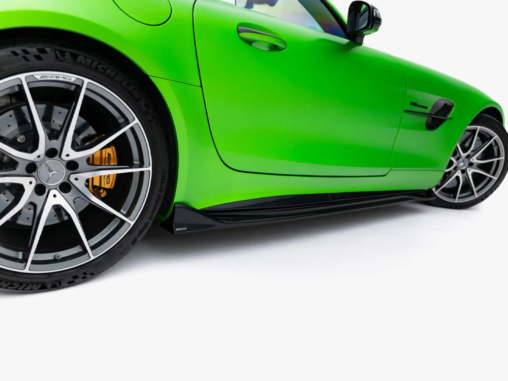Maxton Design Side Skirt Diffusers Mercedes-AMG GT R C190 Facelift